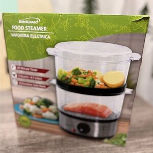 Brentwood Electric Food Steamer - Clear and Black